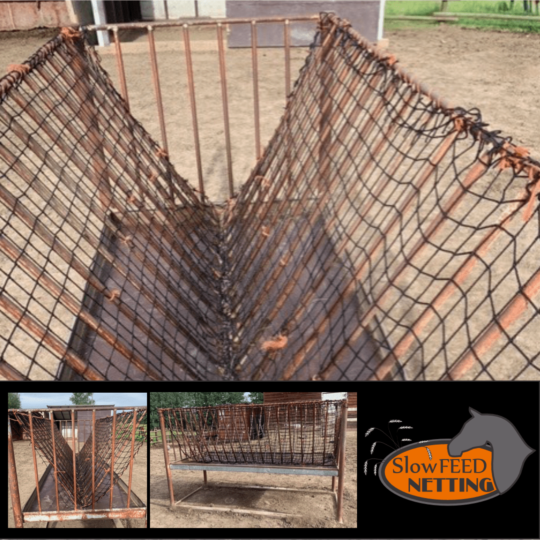 slow feed netting used for V feeder